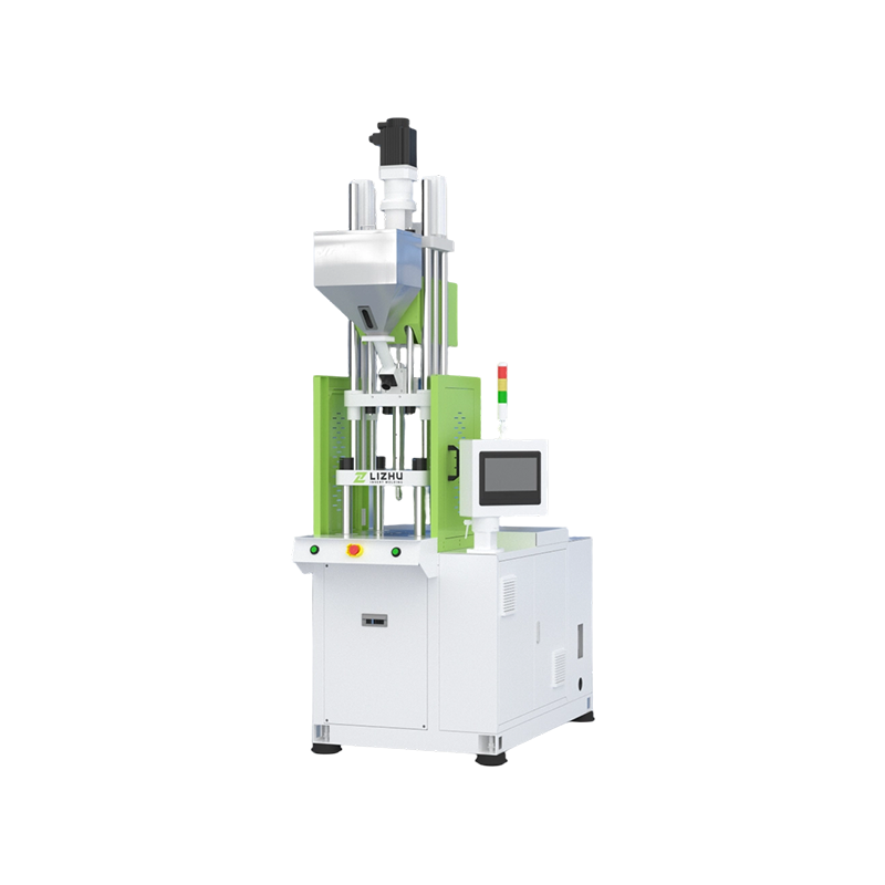 Máquina de moldeo por inyección vertical eléctrica.